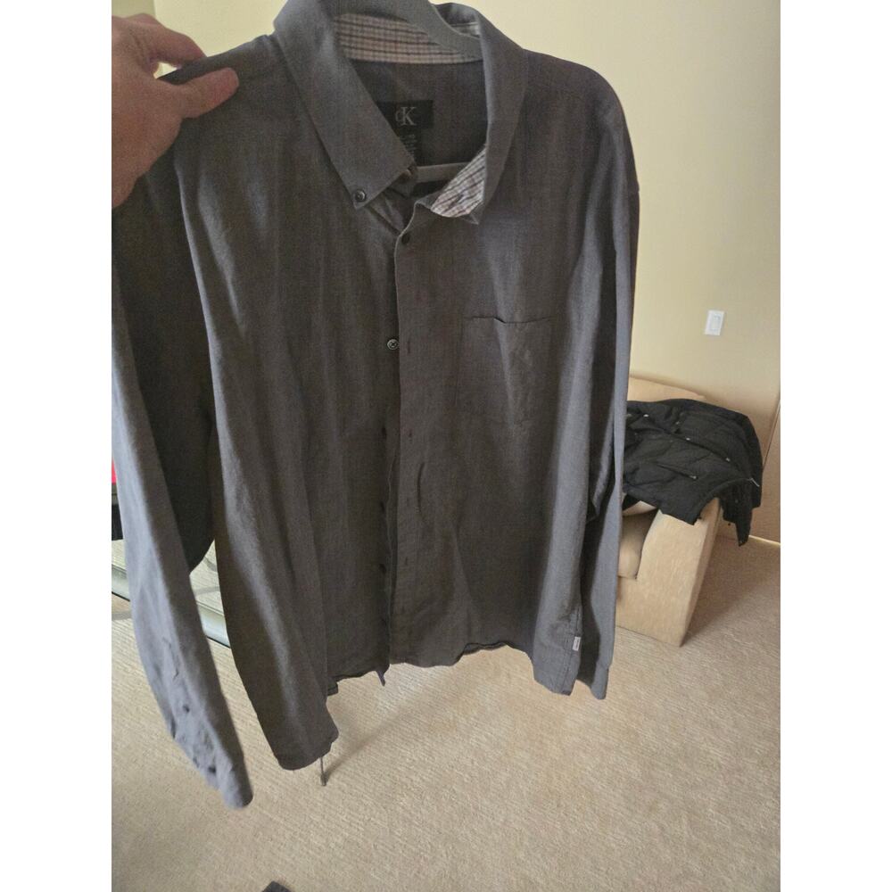 CK XL longsleeve collar dress